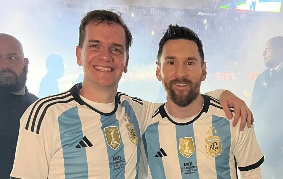 Jero Freixas y Messi