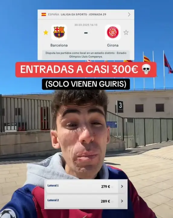 ¡Increíble locura en Montjuïc! Entradas de casi 300€ para Barça vs. Girona: ¿Fútbol o lujo para millonarios?