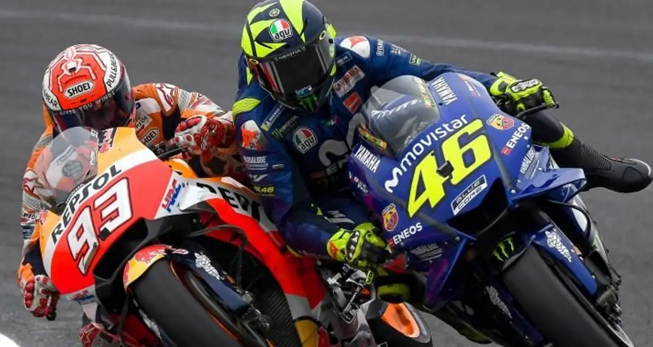 Rossi y Márquez