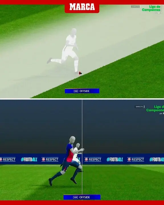 Inter-Milán: El fuera de juego que lo cambió todo segun el Marca