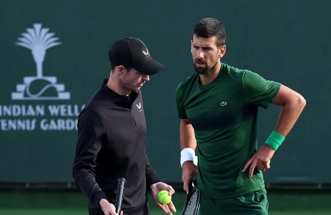 <font style="vertical-align: inherit;"><font style="vertical-align: inherit;">Novak Djokovic y Andy Murray</font></font>