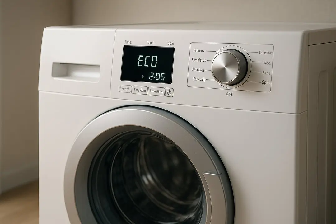 ¿Por qué el modo ECO de tu lavadora gasta menos y tarda más?