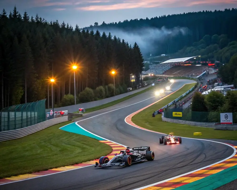 Análisis completo y pronóstico del Gran Premio de Bélgica 2025, con un enfoque en el duelo interno de McLaren, datos técnicos del circuito y cuotas atractivas para apostar.