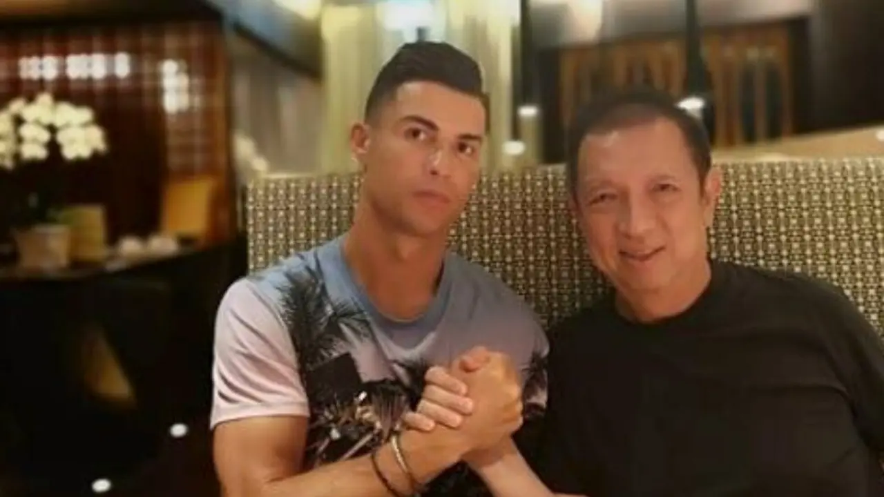 Cristiano Ronaldo y Peter Lim