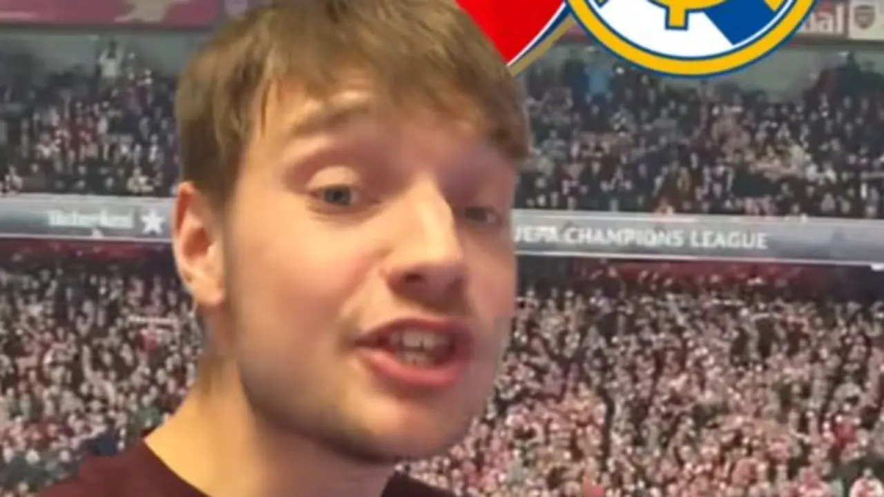 La afición del Arsenal se burla del Real Madrid en un cántico viral
