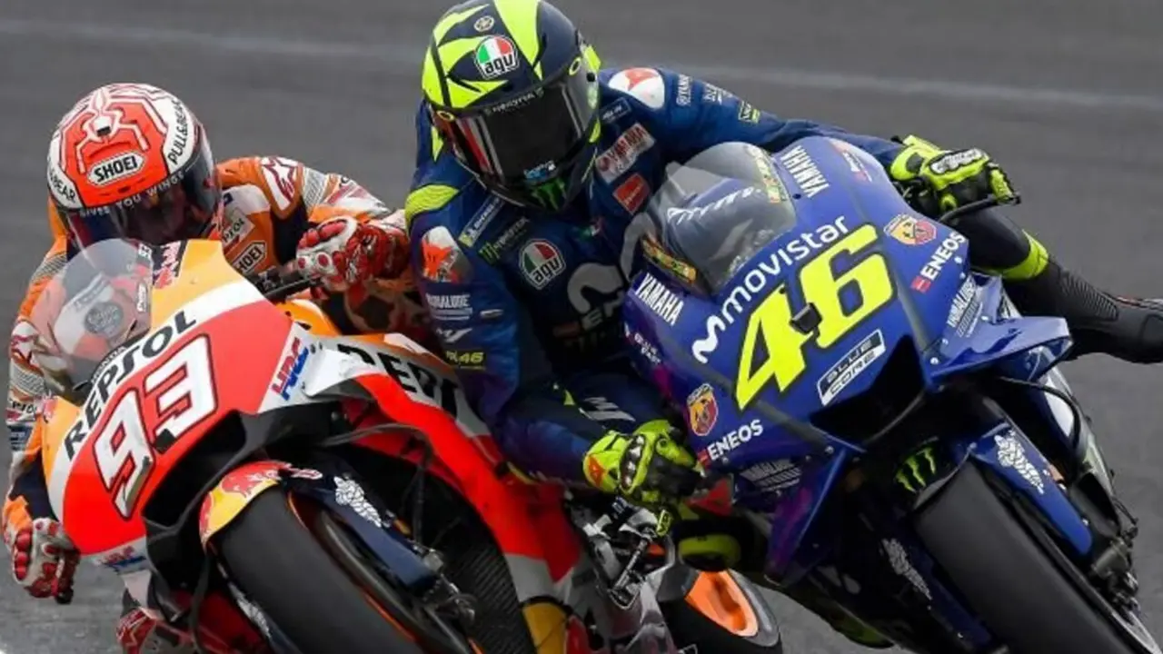 Rossi y Márquez