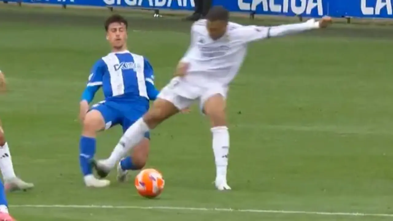 La entrada de Mbappé