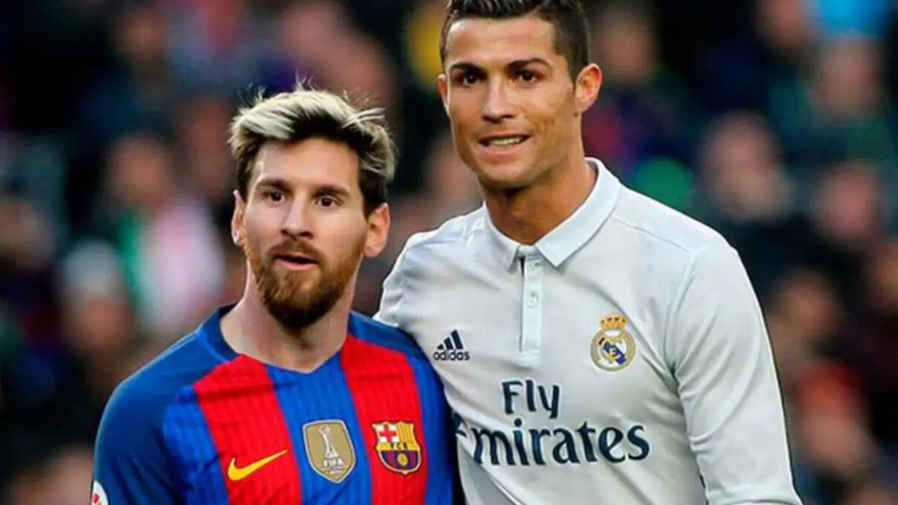 Messi y Cristiano Ronaldo