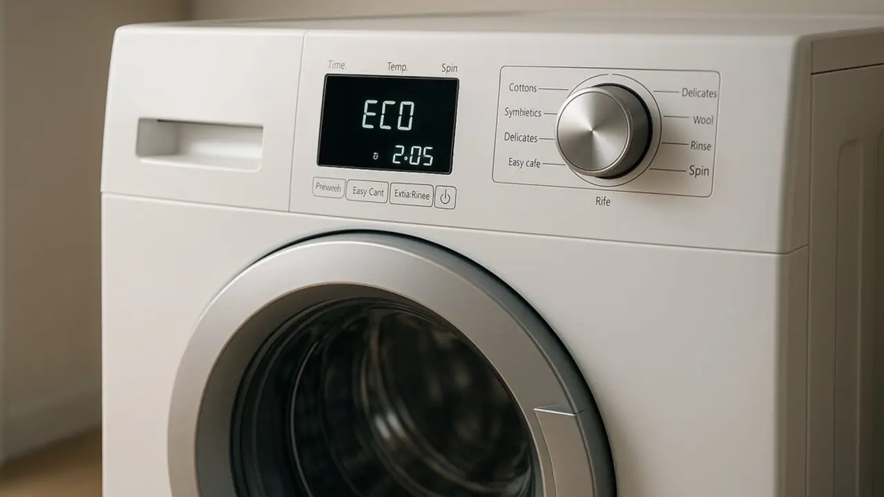 ¿Por qué el modo ECO de tu lavadora gasta menos y tarda más?