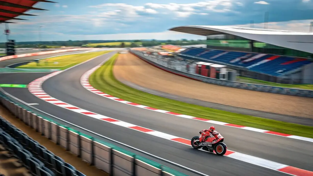 Análisis detallado del Gran Premio de Gran Bretaña de MotoGP 2025, con pronósticos y cuotas favorables para la victoria de Marc Márquez.