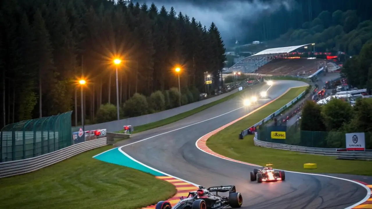 Análisis completo y pronóstico del Gran Premio de Bélgica 2025, con un enfoque en el duelo interno de McLaren, datos técnicos del circuito y cuotas atractivas para apostar.